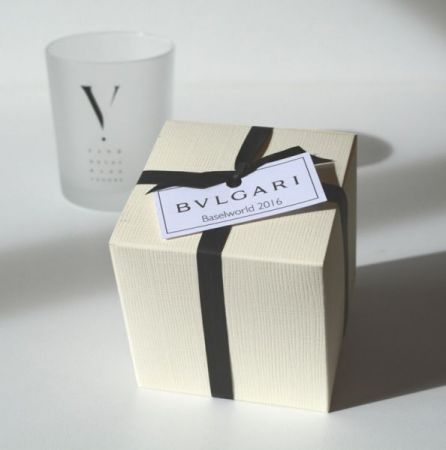 Personalized luxury perfumed candle 180gr